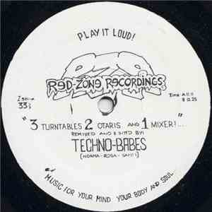 Techno-Babes - 3 Turntables 2 Otaris And 1 Mixer!...
