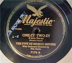 The Five De Marco Sisters - One-zy Two-zy / I Fall In Love With You Every D ...