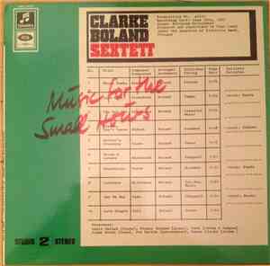 Clarke Boland Sextett - Music For The Small Hours