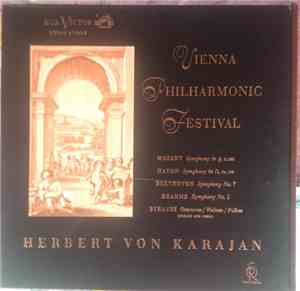 Mozart / Haydn - Vienna Philharmonic, Herbert Von Karajan - Mozart Symphony ...
