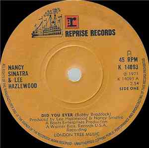 Nancy Sinatra & Lee Hazlewood - Did You Ever