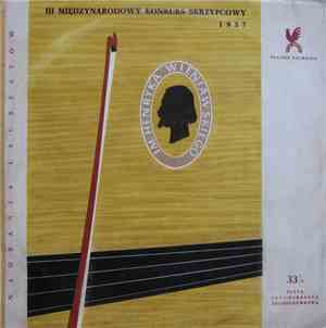 Various - III Międzynarodowy Konkurs Skrzypcowy Im. Henryka Wieniawskiego ( ...