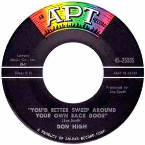 Don High - You'd Better Sweep Around Your Own Back Door