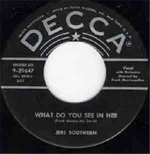 Jeri Southern - An Occasional Man / What Do You See In Her