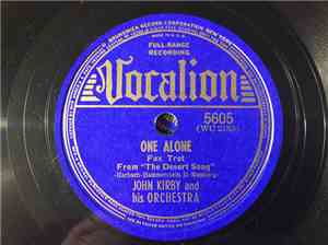 John Kirby And His Orchestra - One Alone / Humoresque