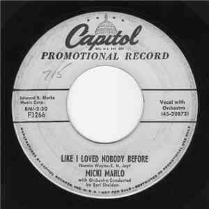 Micki Marlo - Like I Loved Nobody Before