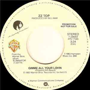ZZ Top - Gimme All Your Lovin