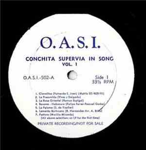 Conchita Supervia - Conchita Supervia In Song, Vol 1