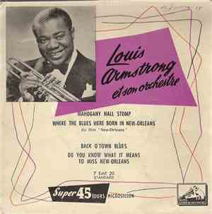 Louis Armstrong - Louis Armstrong et son orchestre