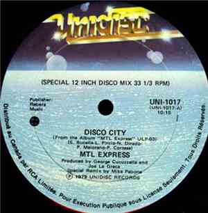 MTL Express - Disco City / Dance All Night