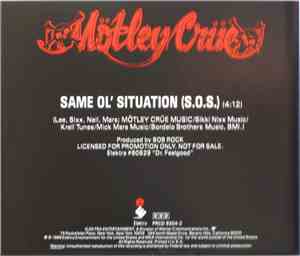 Mötley Crüe - Same Ol' Situation (S.O.S.)