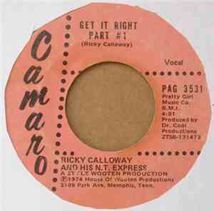 Ricky Calloway And His N.T. Express - Get It Right