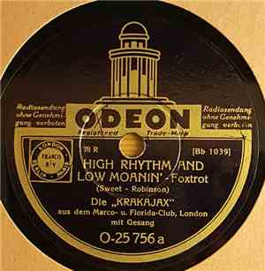 The Krakajax - High Rhythm And Low Moanin' / Spreadin' Rhythm Around