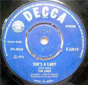Tom Jones - She's A Lady / My Way