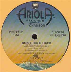 Chanson - Don't Hold Back