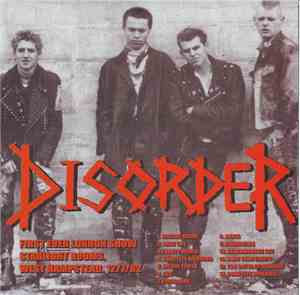 Disorder  - Demo 1980 / Live 1982