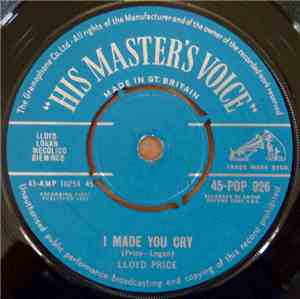 Lloyd Price - I Made You Cry / Boo Hoo
