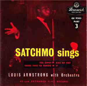 Louis Armstrong - Satchmo Sings Part 3