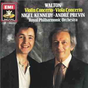 Walton - Nigel Kennedy, André Previn, Royal Philharmonic Orchestra - Violin ...