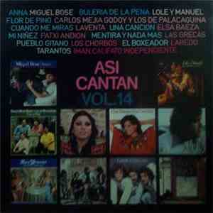 Various - Asi Cantan Vol. 14