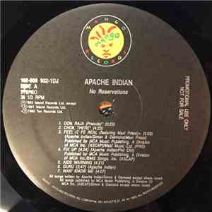 Apache Indian - No Reservations