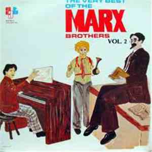 The Marx Brothers - The Very Best Of The Marx Brothers Vol. 2