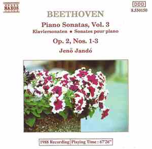 Beethoven, Jenö Jandó - Piano Sonatas, Vol. 3