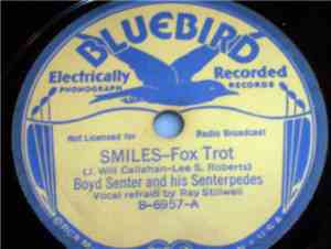 Boyd Senter And His Senterpedes - Smiles / No One