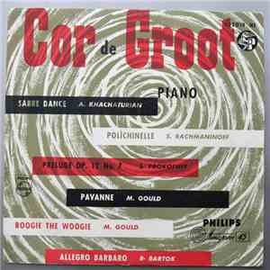 Cor De Groot - Piano