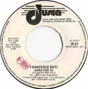 Drupi  / Francesco Nuti - Era Bella Davvero / Sarà Per Te