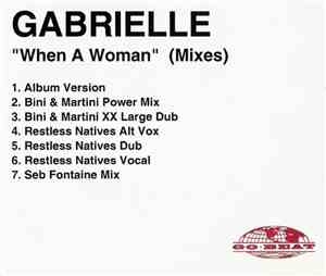 Gabrielle - When A Woman (Mixes)