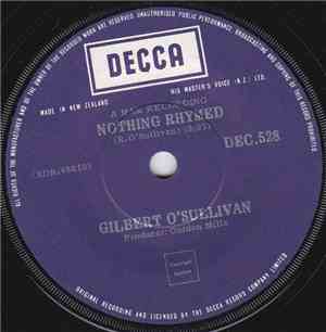 Gilbert O'Sullivan - Nothing Rhymed