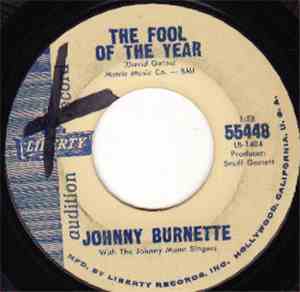 Johnny Burnette - The Fool Of The Year / The Poorest Boy In Town