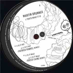 Martin Brunner  - Thats What It Is