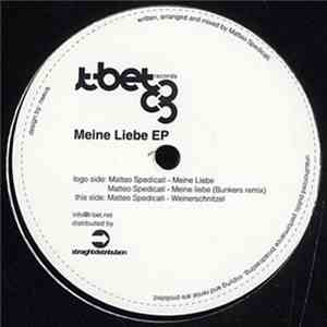 Matteo Spedicati - Meine Liebe EP