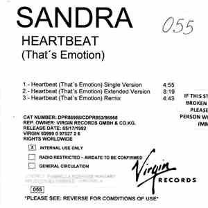 Sandra - Heartbeat (That´s Emotion)
