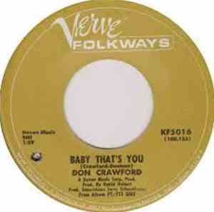 Don Crawford - Lonely Avenue / Baby That's You