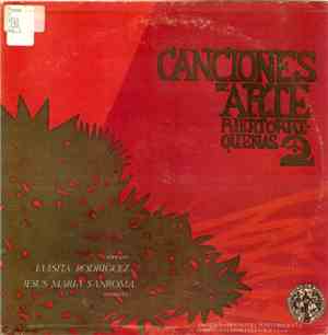 Luisita Rodriguez, Jesus Maria Sanroma - Canciones De Arte Puertorriqueñas  ...
