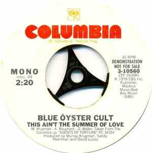 Blue Öyster Cult - This Ain't The Summer Of Love