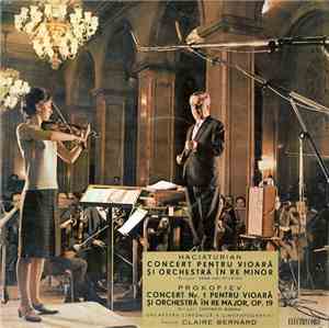 Haciaturian / Prokofiev Dirijori : Aram Haciaturian, Constantin Bugeanu / O ...