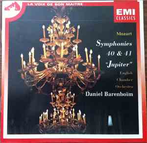 Wolfgang Amadeus Mozart, Daniel Barenboim, English Chamber Orchestra - Symp ...