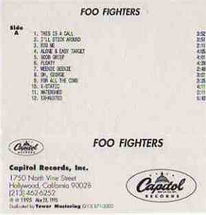 Foo Fighters - Foo Fighters