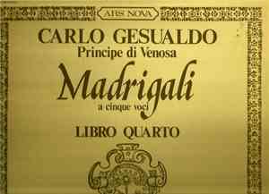 D. Carlo Gesualdo, Quintetto Vocale Italiano - Carlo Gesualdo Principe De V ...