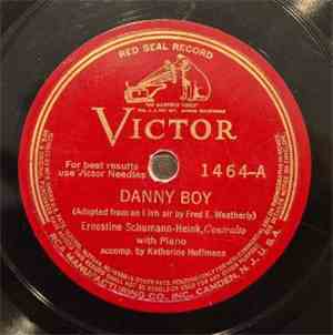 Ernestine Schumann-Heink - Danny Boy / The Kerry Dance