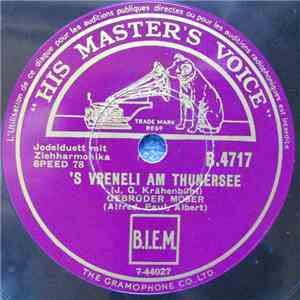 Gebrüber Moser (Alfred, Paul, Albert) - Z Vreneli Am Thuner See / Emmenthal ...