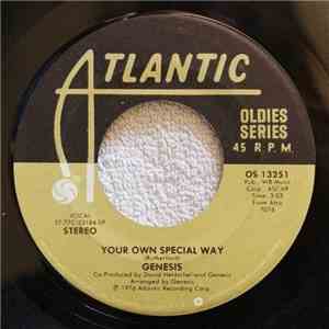 Genesis - Your Own Special Way / Go West Young Man (In The Motherlode)