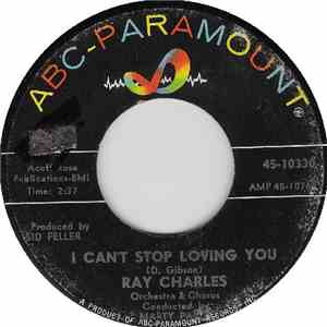 Ray Charles - I Can't Stop Loving You / Born To Lose