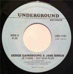 Serge Gainsbourg & Jane Birkin / Barry Darvell - Je T'aime Moi Non Plus / H ...