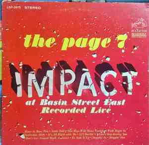 The Page 7 - Impact At Basin Street East