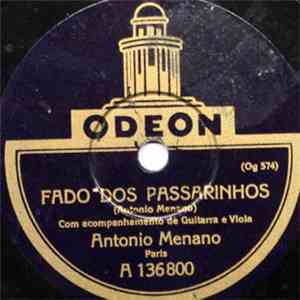 Antonio Menano - Fado Dos Passarinhos / Fazes Da Lua